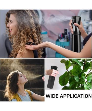 Shyuzi 160ml Continuous Fine Mist Spray Bottle - BPA Free Purple - Ideal for Hair Styling, Cleaning, Plants, Misting, and Skin Care - Buy Online on GoSupps.com