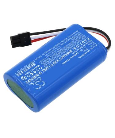 Replacement Battery Compatible with Simplehuman Mirror SH1S2P Part Number: SH03 5200mAh/3.7V
