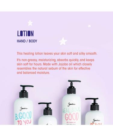 Zandra Hand Body Lotion - Jojoba Oil & Shea Butter All Skin Types Handmade Lemon Tea Tree 8 oz - Shop Internationally - Buy Online on GoSupps.com