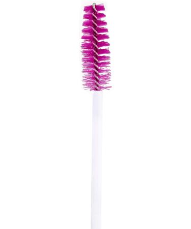 Profico Eyelash Brush Set - 50 Disposable Brushes for Mascara & Eyelash Extensions - White & Dark Pink - Buy Online on GoSupps.com