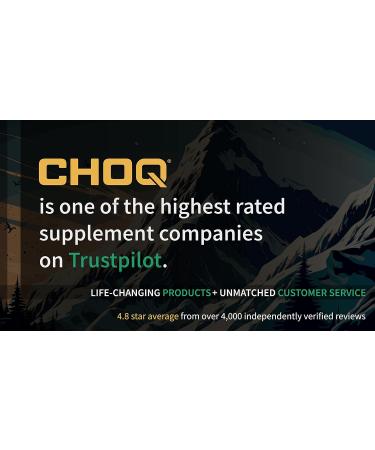 CHOQ Action 2.0 | Natural All-Day Energy | 90 Vegan Capsules with Rhodiola rosea for Enhanced Focus & Stamina - Buy Online on GoSupps.com