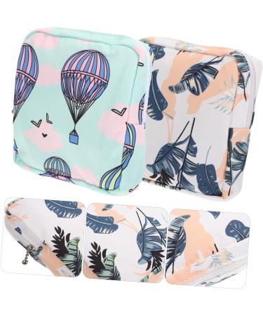 Lurrose 2pcs Aunt's Towel Storage Bag Containers - Portable Makeup & Napkin Pad Organizer - Buy Online on GoSupps.com