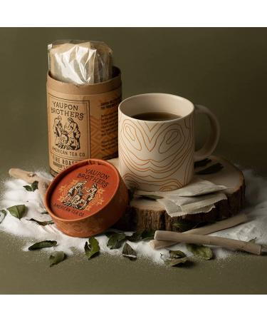 Fire Roasted Warriors Yaupon Tea 16 Count - Wild-Crafted, Naturally Caffeinated & Antioxidant-Rich Florida Grown Superfood | Yaupon Brothers - Buy Online on GoSupps.com