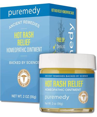 Puremedy Hot Rash Relief Ointment Hydrating Salve Soothes & Helps Cool Skin Irritations for Adults & Kids - 2 oz