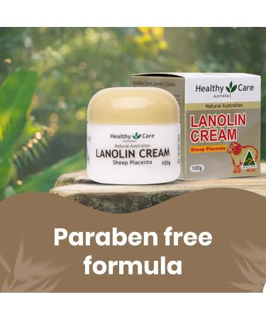 Healthy Care Lanoline Cream with Sheep Placenta - 3.52 Oz - Buy Online on GoSupps.com