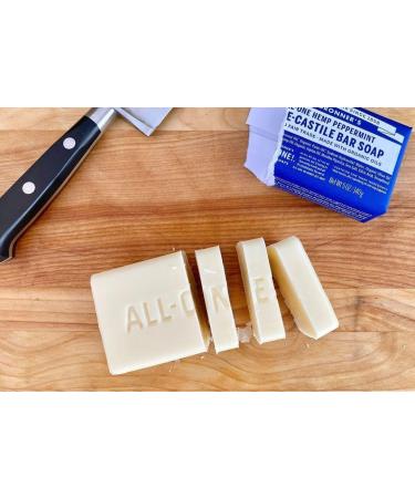  Dr. Bronner's Dr Bronner's Peppermint Soap Bar 140g - Buy Online on GoSupps.com