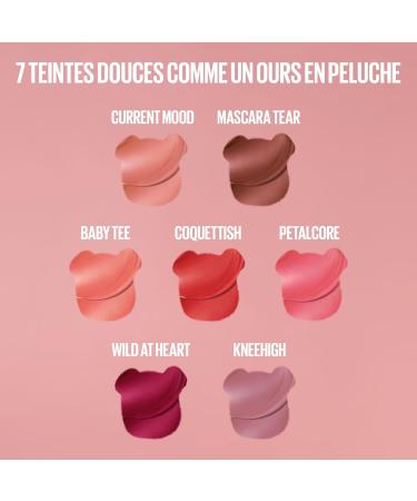 Maybelline New York - Teddy Tint Lip Blush - Melted Matte Effect - Long-lasting hold - Color: Kneehigh (55) - Capacity: 5 ml - Buy Online on GoSupps.com