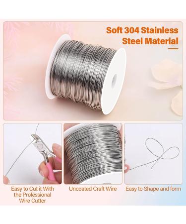 20 Gauge Stainless Steel Wire for Jewelry Making - Craft & Snare Wire - Buy Online on GoSupps.com