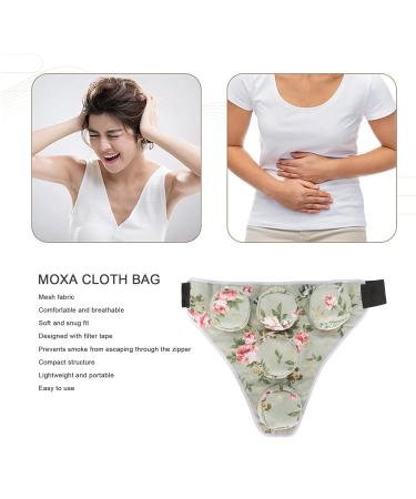 Portable Smoke-Free Moxa Box | Soft Fabric Bag with 5 Compartments | Scald Prevention | Moxibusization Solutions - Buy Online on GoSupps.com