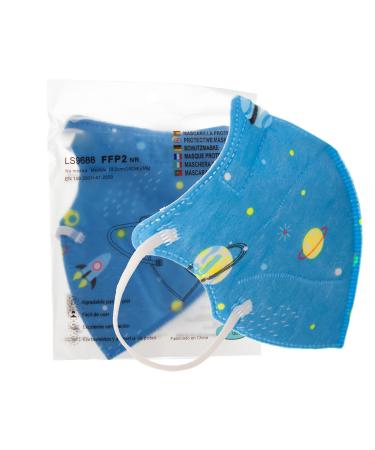 PAIDE P FFP2 disposable mask 5 layers certified breathable 20 packs. Colors and prints. C9