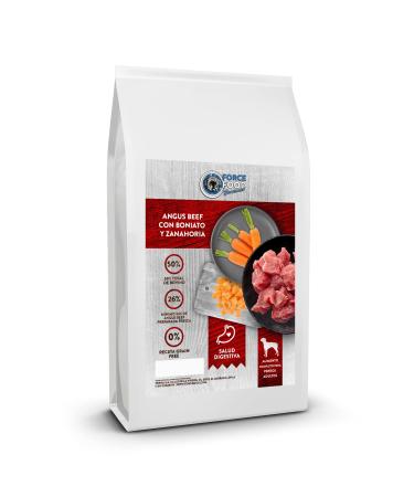 FORCEFOOD Gourmet Grain-free food for adult dogs Angus Beef with sweet potato and carrot (12 kg)