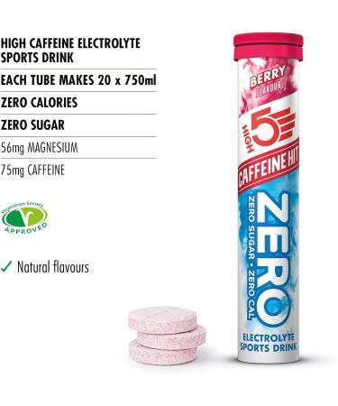 HIGH5 ZERO Electrolyte Tablets | Hydration Tablets Enhanced with Vitamin C | 0 Calories & Sugar Free | Boost Hydration Performance & Wellness | Variety Pack 60 Tablets (20x Pack of 3) Variety Pack 20 Count (Pack of 3) - Buy Online on GoSupps.com