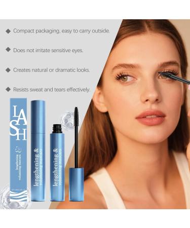 NTHFECG Waterresistant mascara black mascara volume and length small brush clumpfree dirtrepellent and waterresistant easy to remove 2 items - Buy Online on GoSupps.com