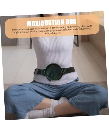 Buy Healeeved Moxa Rod Burner Set | Smoke-Free Moxibustion Case for Back Pain Relief | Adjustable Copper Massage Device - Buy Online on GoSupps.com