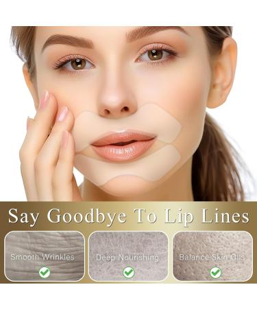 Anti Wrinkle Patches for Lip Overnight Lip Care Treatment with Comfortable & Breathable Design Easy to Carry Smoothing Fine Lines & Smile Lines Yellow - Buy Online on GoSupps.com