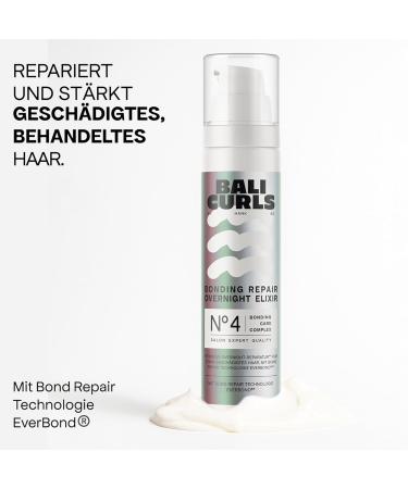 Bali Curls Bonding Repair Overnight Elixir N 4 - R g n ration intensive pendant la nuit - Avec technologie Everbond Bond Repair - Pour cheveux ab m s - 100 ml - Buy Online on GoSupps.com