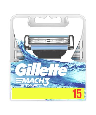Gillette Mach 3 Start Replacement Razor 15er