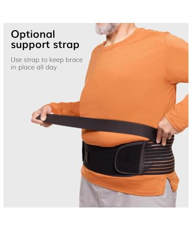 BraceAbility Obesity Belt - Plus Size Stomach Support Girdle for Men & Women | XX-Large Tummy Fat Lifter & Pendulous Abdominal Support - Buy Online on GoSupps.com