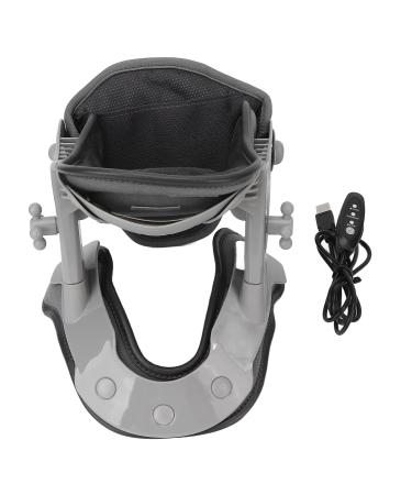 Neck Traction Device with 3 Gears - Adjustable Temperature Heat Support Bandage for Cervical Stretching & Pain Relief - Buy Online on GoSupps.com