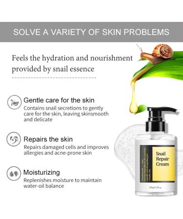 Snail Mucin Face Cream - Buy Online on GoSupps.com