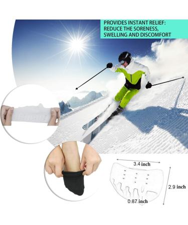 Silicone Three Toe Separation Pads | Bunion Corrector & Pain Relief | 1 Pair Toe Separators for Restoring Foot Shape - Buy Online on GoSupps.com