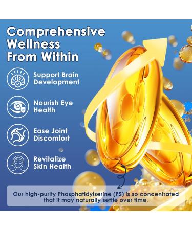 NATURE TARGET Omega 3 Fish Oil 1600mg High-Purity Omega 3 EPA DHA with PS & CoQ10 Fish Oil Supplements for Heart Health Brain Function & Memory Advanced Absorption Non-GMO 120 Softgels 120 Count (Pack of 1) - Buy Online on GoSupps.com