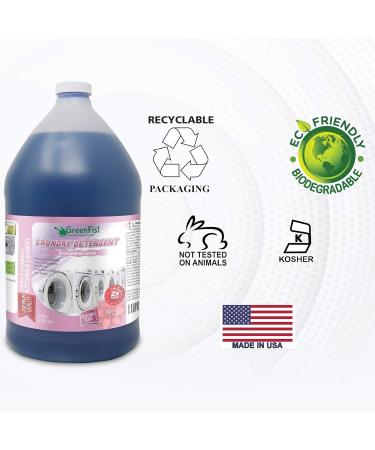 Buy GreenFist Liquid Laundry Detergent 80 Loads - Fresh Scent 128 oz (1 Gallon) | International Shipping Available - Buy Online on GoSupps.com