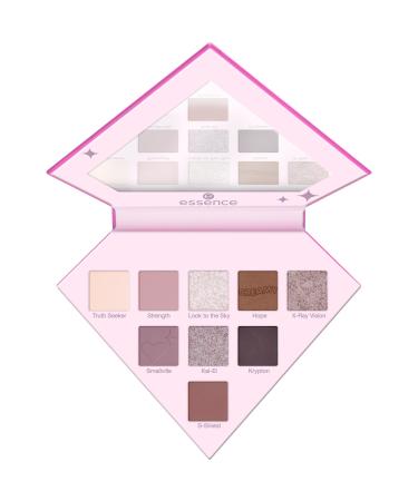 cosnova essence Superman eyeshadow palette longlasting highly pigmented immediate result shiny color intensive 7g