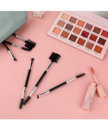 Giantree 6-Piece Eyelash Brush Set | 2-in-1 Eyebrow Brush & Eyelash Comb | Double-Head Eyelash Separator & Definer for Flawless Eye Makeup - Buy Online on GoSupps.com