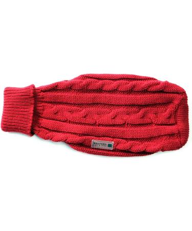 Wolters Cable Knit Sweater - Red 35 cm Back Length | Buy Internationally - Buy Online on GoSupps.com
