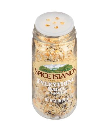 Spice Islands Everything Bagel Seasoning 3.1oz - Premium Blend for Delicious Flavor - Buy Online on GoSupps.com