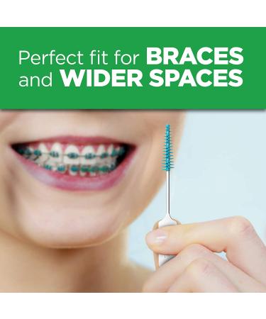 GUM Soft-Picks Wider Spaces Dental Picks, 300 Count - 50 Count (Pack of 6) for Effective Oral Care - Buy Online on GoSupps.com