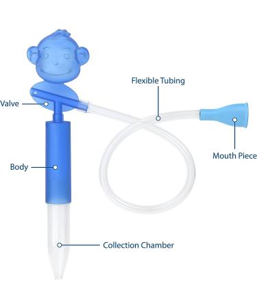 Ezy Dose Kids Nasal Aspirator | Sinus Relief for Baby and Toddler | Nose-Pals Aspirator with Disposable Storage Chambers - Buy Online on GoSupps.com
