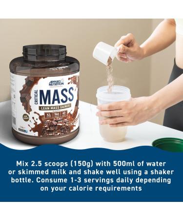 Applied Nutrition Critical Mass Professional White-Shock-Ras 2.4 kg - Buy Online on GoSupps.com