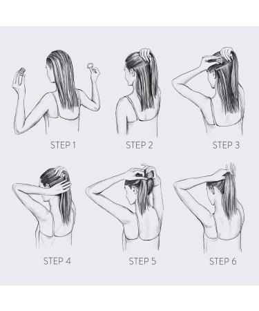 Pony Puffin Chocolate | Volume & Hold Braid Tool | Vegan Latex-Free | Made in Germany | Perfect for Dark Hair - Buy Online on GoSupps.com