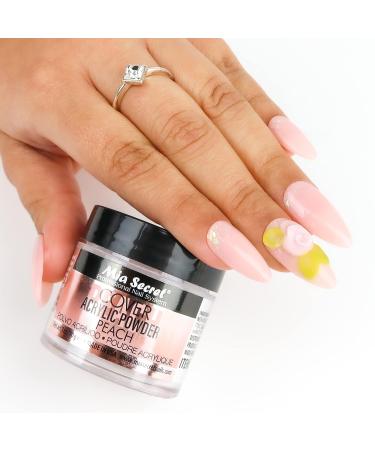 Mia Secret Acrylic Powder Cover Peach 4 oz. - Professional Nail Salon Quality - Buy Online on GoSupps.com