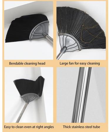 FCSHFC Cobweb Long Dusters for Cleaning with Telescopic Handle Washable Extendable Feather Duster for High Ceiling Blinds Ceiling Fan Furniture(1.7m) - Buy Online on GoSupps.com