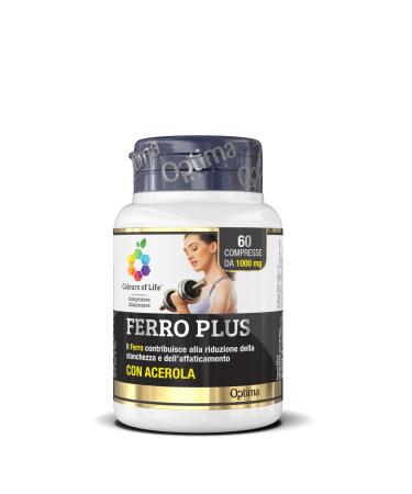 suppl ment alimentaire ferro plus con acerola 60 comprim s 1000 mg