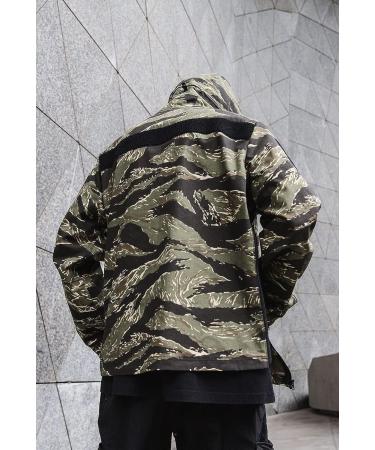 WARCHIEF Men's Lightweight Camo Hunting Hoody - Tiger Strip, Medium - Buy Online on GoSupps.com