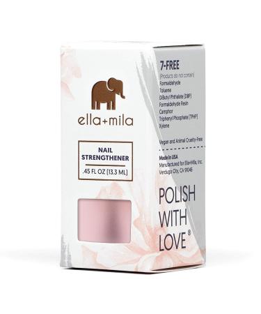 ella+mila First Aid Kiss Nail Strengthener & Growth Treatment | Stops Peeling, Cracking & Splitting | Repair Weak, Brittle, Thin & Damaged Nails | Includes Vitamin E - Buy Online on GoSupps.com