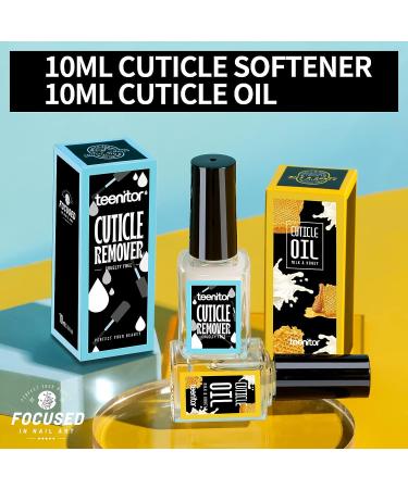 Teenitor Cuticle Care Kit with Cuticle Softener, Remover, and Revitalizing Oil - Buy Online on GoSupps.com