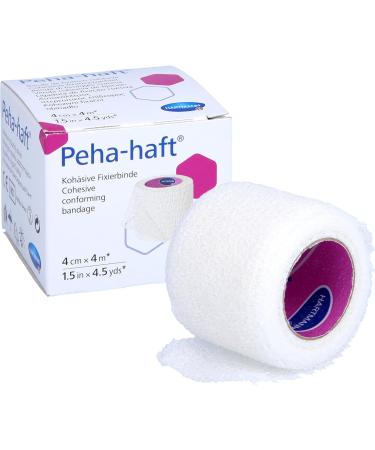 Hartmann Peha Haft 4cm x 4m Cohesive Fixation Bandage - 1 Piece - Buy Online on GoSupps.com