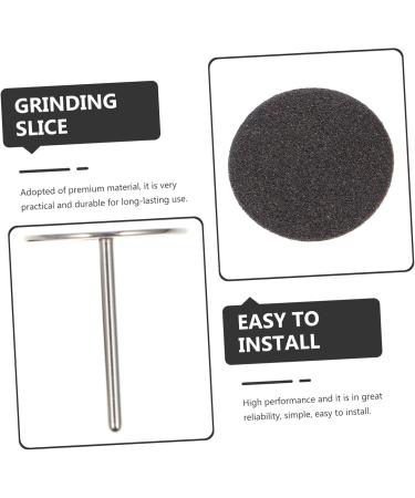 Beaupretty Nail Sets Nail Polishing Sheets Foot Sanding pad Metal bit disc Stainless Steel Disc Electric Nail Slices Scraper Tool Manicure Accessory Stone Foot Plate Scraper - Buy Online on GoSupps.com