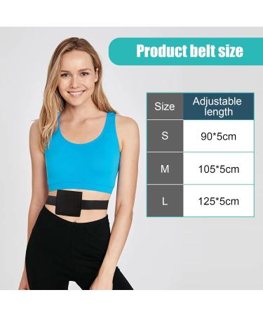 Buy G Tube Holder Belt - Large Square Sponge Pouch for PEG Gtube J Tube PD Catheter - Secure & Comfortable Feeding Tube Accessories for Men & Women - Buy Online on GoSupps.com
