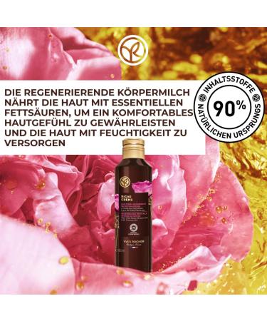 Yves Rocher Riche Cr me Regenerating Body Milk - Intensive Body Lotion for Women | Nourish & Revitalize Skin - Buy Online on GoSupps.com