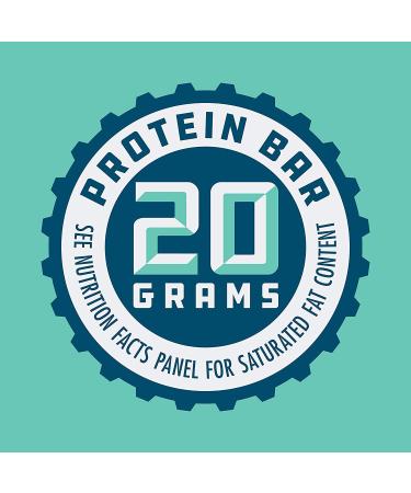 CLIF BUILDERS Chocolate Mint Protein Bars - 20g Protein - 2.4oz (24 Count) - Gluten Free - Buy Online on GoSupps.com