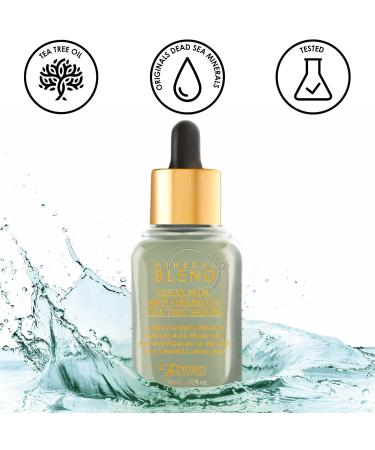 Clear Skin Anti-Breakout Tea Tree Serum with Vitamin C & Salicylic Acid - Blemish-Free Youthful Skin | 1.02 Fl. Oz - Buy Online on GoSupps.com
