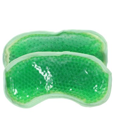 Angoily 2st gel eye mask mask-blacktout ice cream mask migraine anti-tired eye masks eye masks with cold compresses super soft ice cream bag