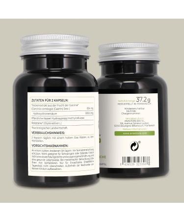 Buy Garcinia Cambogia Bio - 60 Vegetarian Capsules | Natural Appetite Suppressant & Fat Burner | 60% HCA - Shipping Worldwide - Buy Online on GoSupps.com