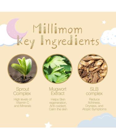 Milimom Baby Calming Moisturizing Lotion with Fresh Floral Scent | Allergen-free & Vegan Infant/Toddler Skincare 6.76 fl.Oz - Buy Online on GoSupps.com